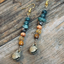 Load image into Gallery viewer, Jade & Chime Earrings