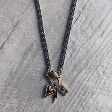 Load image into Gallery viewer, Love & Light Charm Cluster Necklace