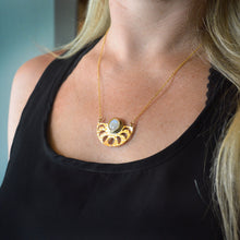 Load image into Gallery viewer, Moonstone Goddess Necklace