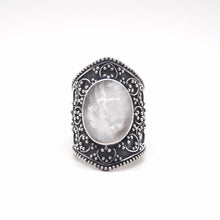 Load image into Gallery viewer, Mother of Pearl Goddess Ring