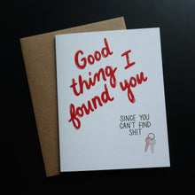 Load image into Gallery viewer, I Found You Valentine Card

