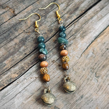 Load image into Gallery viewer, Jade &amp; Chime Earrings
