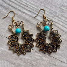 Load image into Gallery viewer, Zen Flower Stone Earrings
