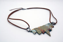 Load image into Gallery viewer, AQUA TERRA Leather Cord Necklace
