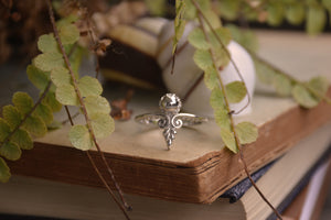 Sterling Silver Energy Arrow Ring