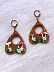 Forest with Planchette Earrings