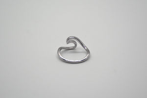 Sterling Silver Moon Tide Ring