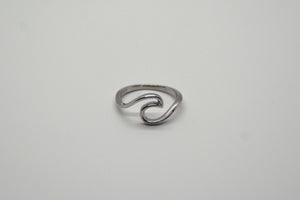 Sterling Silver Moon Tide Ring