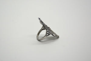 Sterling Silver Queen Ring