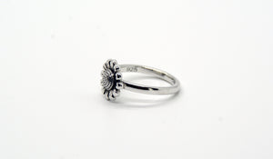 Sterling Silver Sunflower Ring