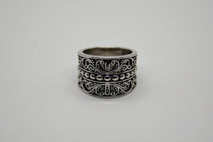 Sterling Silver Warrior Ring