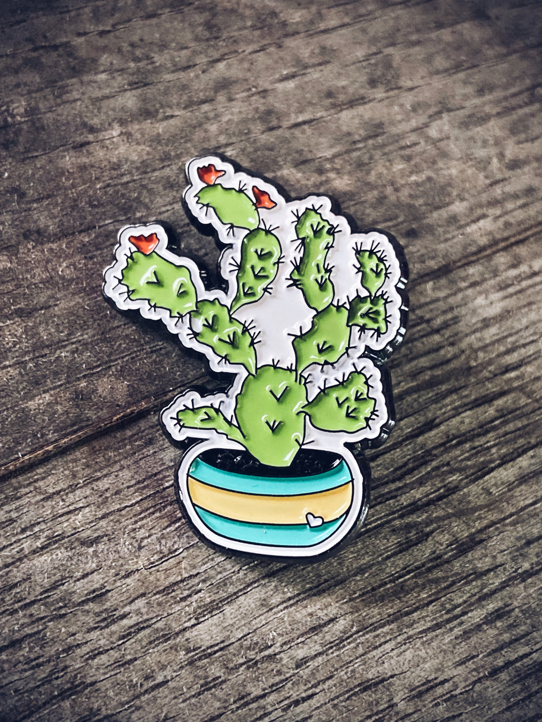 Super Cute Cactus Enamel Pin