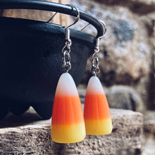 Load image into Gallery viewer, Candy Corn Earrings
