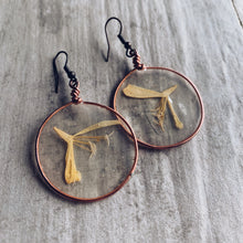 Load image into Gallery viewer, Honeysuckle &amp; Copper Earrings
