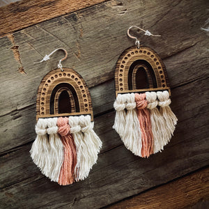 BOHO RAINBOW EARRINGS