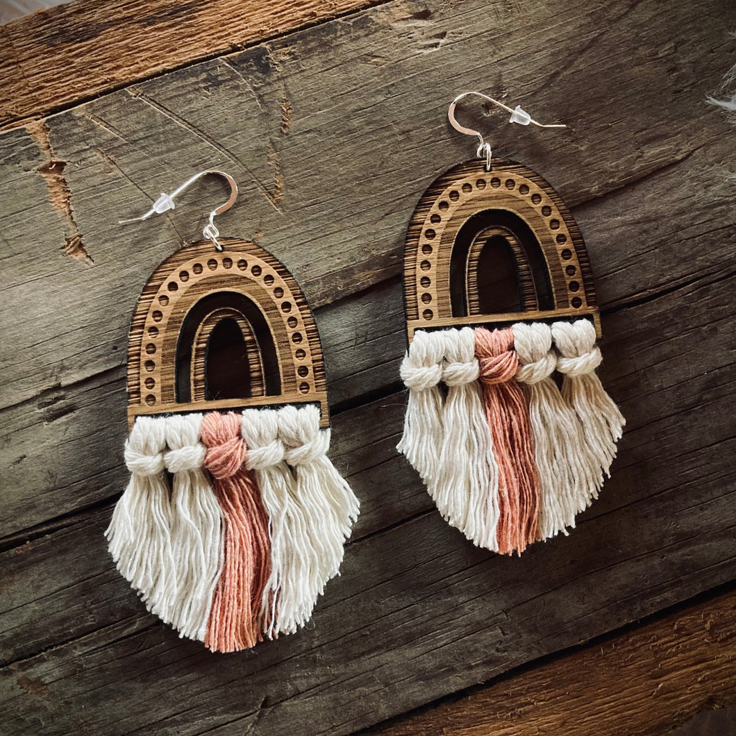 BOHO RAINBOW EARRINGS