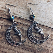 Load image into Gallery viewer, Fairy Moon Earrings
