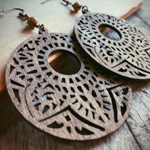 Load image into Gallery viewer, Bohemian Wood Earrings
