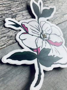 Blooming Cactus Vinyl Decal