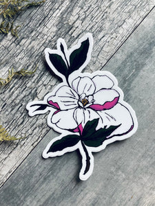 Blooming Cactus Vinyl Decal