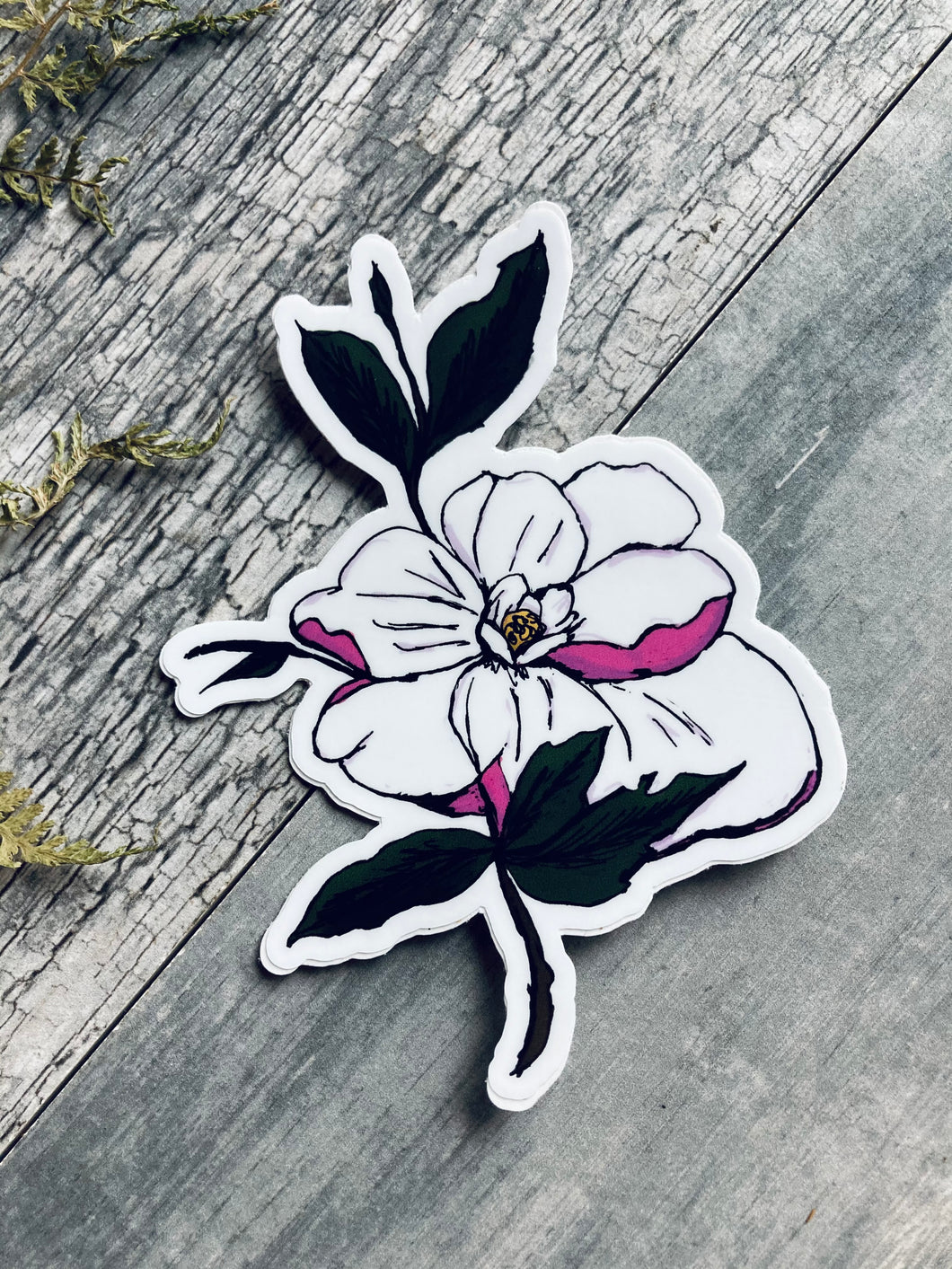 Blooming Cactus Vinyl Decal
