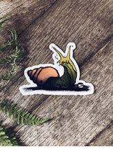 Load image into Gallery viewer, Carol the Snail Vinyl Decal
