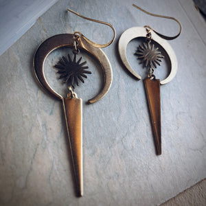 Sun & Moon Earrings