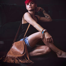 Load image into Gallery viewer, Freedom Fringe Leather Bag
