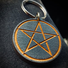 Load image into Gallery viewer, Pentacle Keychain
