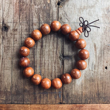 Load image into Gallery viewer, Rosewood Beaded Mala Bracelet
