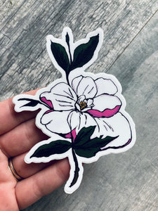 Blooming Cactus Vinyl Decal