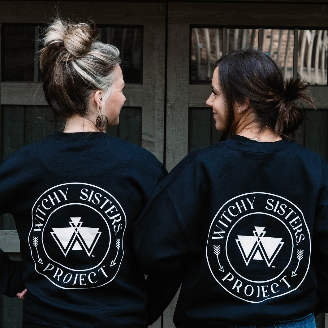Witchy Sisters Crew Sweater