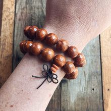 Load image into Gallery viewer, Rosewood Beaded Mala Bracelet
